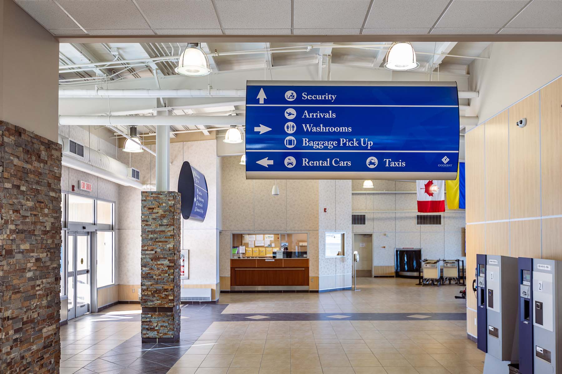 Goose Bay airport amenities