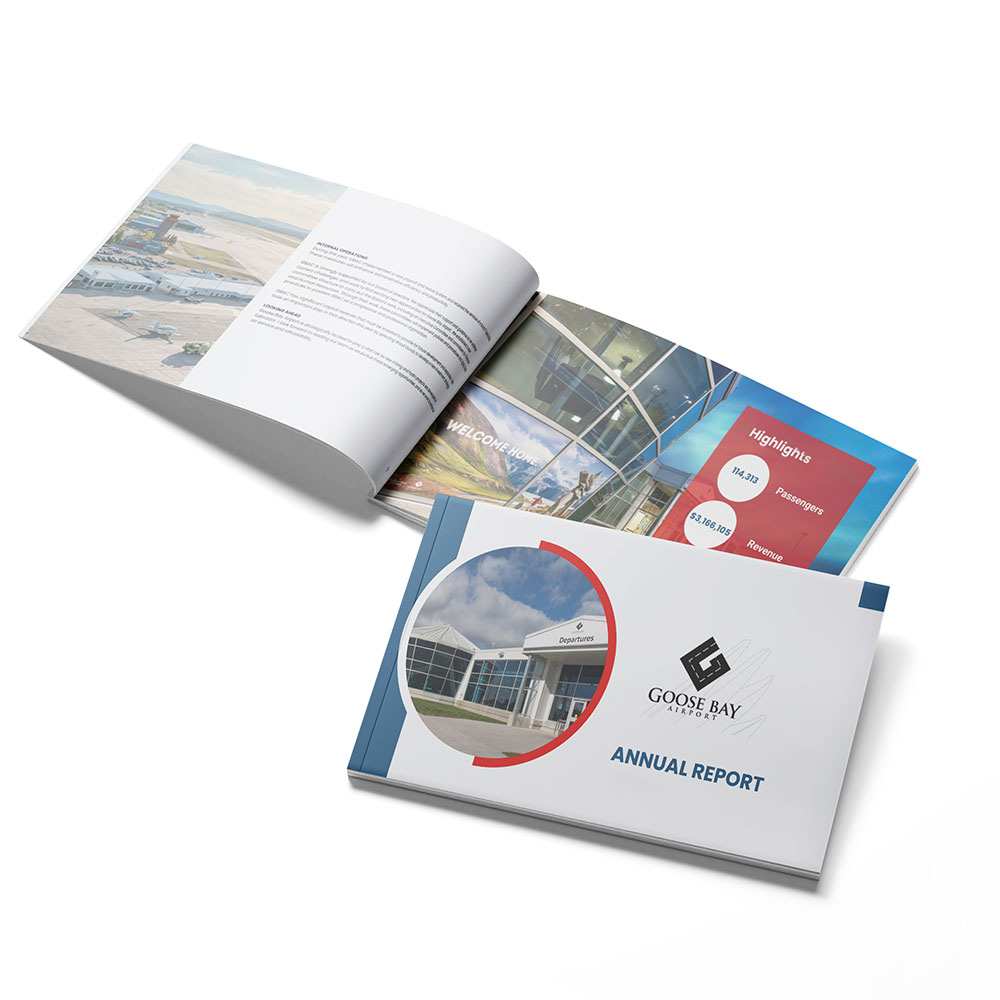 Photo of annual report